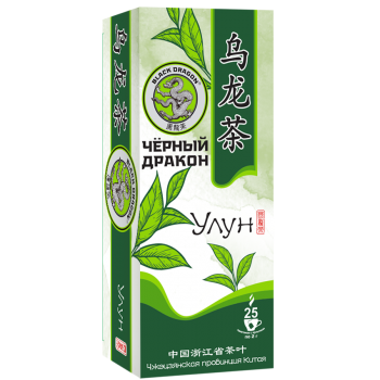 Черный дракон Зеленый чай УЛУН 2гр - 25шт