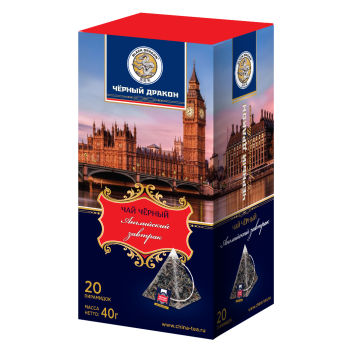 Черный дракон Чёрный чай АНГЛИЙСКИЙ ЗАВТРАК 2гр - 20шт