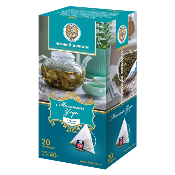 Черный дракон Зеленый чай МОЛОЧНЫЙ УЛУН 2гр 20шт
