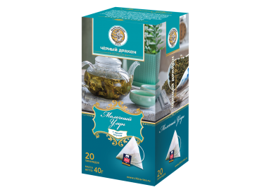 Черный дракон Зеленый чай МОЛОЧНЫЙ УЛУН 2гр 20шт