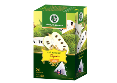 Черный дракон Зелёный чай с САУСЕПОМ 2гр - 20шт