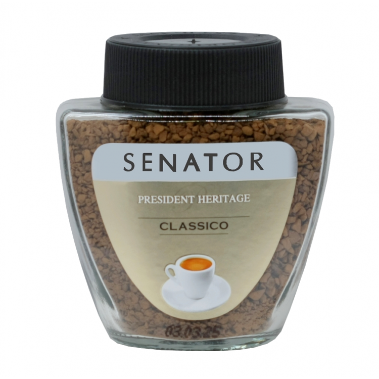 Кофе растворимый сублимированный PRESIDENT HERITAGE "SENATOR Classico"
