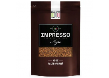 Кофе растворимый сублимированный IMPRESSO Negro
