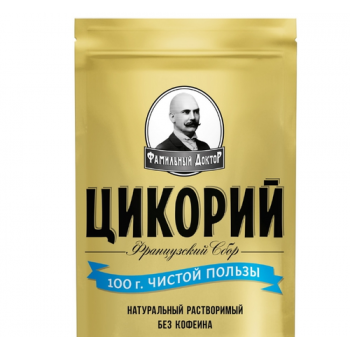 Цикорий натуральный растворимый порошкообразный "Фамильный доктор Французский сбор"