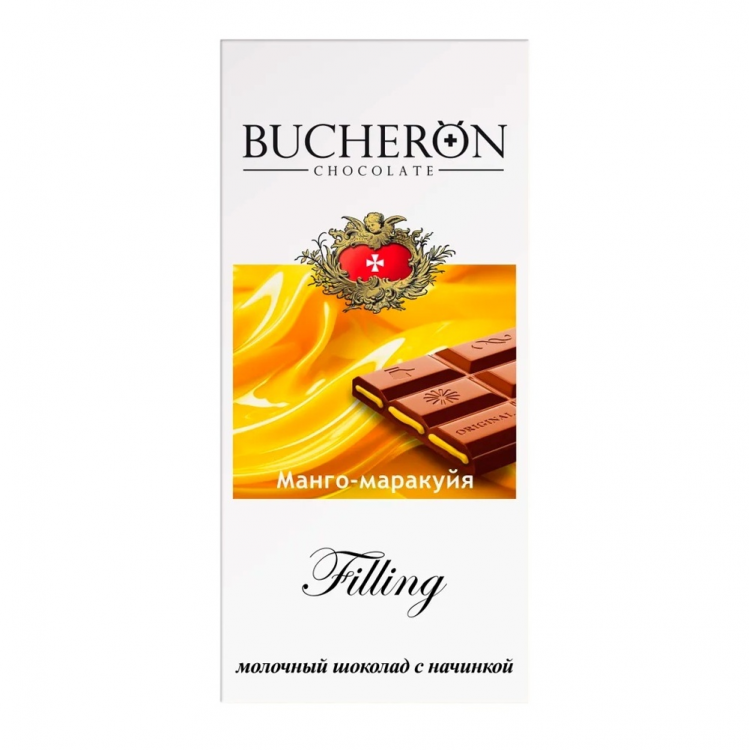 Шоколад BUCHERON FILLING с начинкой манго-маракуйя