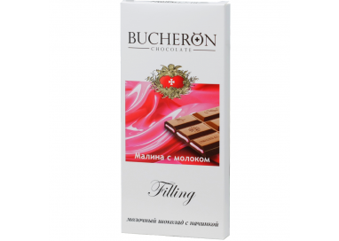Шоколад BUCHERON FILLING с начинкой малина-молоко