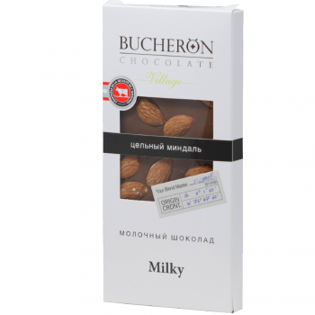 "BUCHERON" VILLAGE молочный шоколад с цельным миндалем