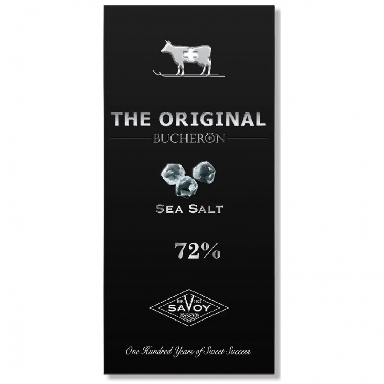BUCHERON THE ORIGINAL горький шоколад c морской солью