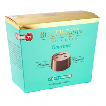 Шоколадные конфеты "BUCHERON GOURMET"  с фисташкой