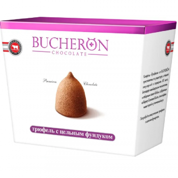 Шоколадные конфеты "BUCHERON" Трюфель с цельным фундуком Box