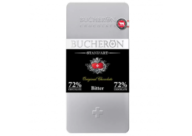 "BUSHERON" горький шоколад 72% ж/б