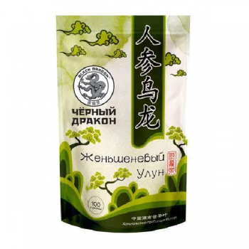 ЧЕРНЫЙ ДРАКОН, ЖЕНЬШЕНЕВЫЙ УЛУН 100 ГР
