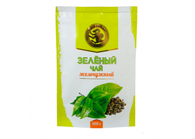 ЧЕРНЫЙ ДРАКОН, ЗЕЛЁНЫЙ ЧАЙ ЖЕМЧУЖНЫЙ 100 ГР