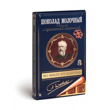 Горький Шоколад Чайковский с облепихой 112г