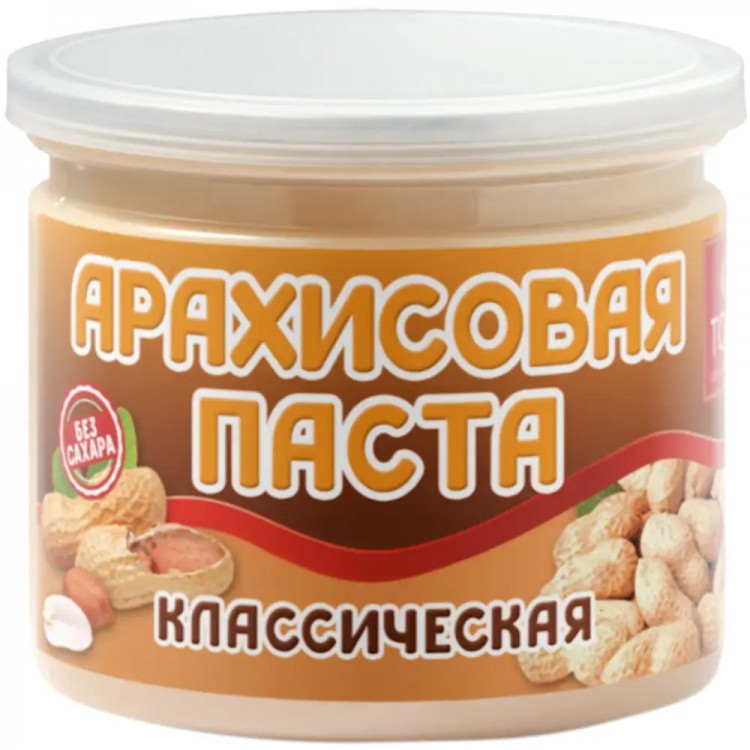 Паста Томер Арахисовая Классическая 100% 150г