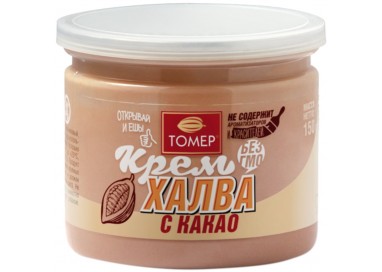 Томер Крем-халва кунжутная с какао