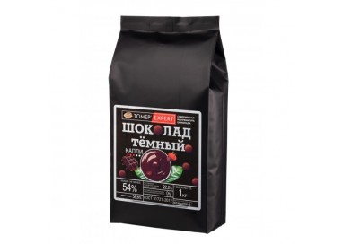 Темный шоколад Tomer Expert 54% (каллеты) 1000г