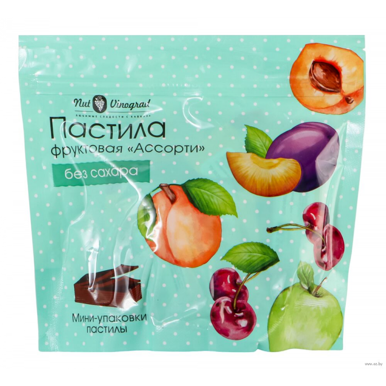 Nut Vinograd Пастила Абрикос, Слива, Вишня, Яблоко, 200г