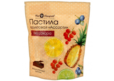 Nut Vinograd ПАСТИЛА-КОНФЕТЫ (лимон-лайм, ананас, черника, смородина), 5кг