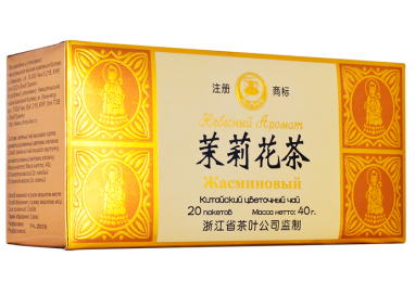 Небесный аромат Жасминовый пакетированный caddy, 40г