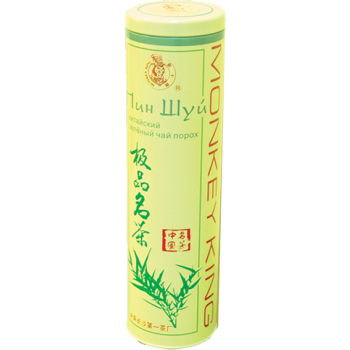 Король обезьян китайский зелёный чай ПИН ШУЙ "Порох" 120гр