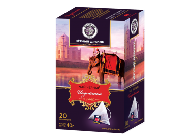 Черный дракон Черный чай ИНДИЙСКИЙ 2гр - 25шт